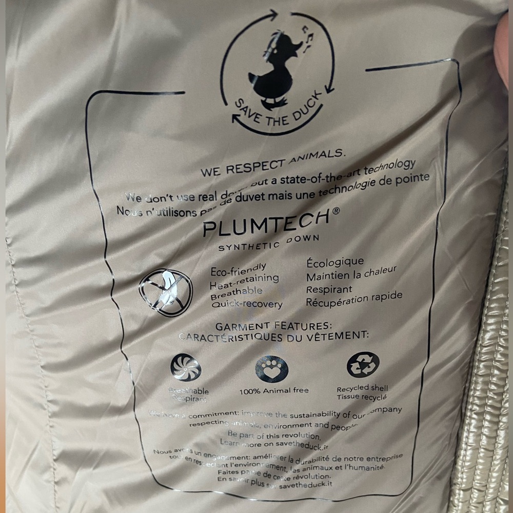 SAVE THE DUCK BERTHA PUFFER JACKET - Picture 4 of 13